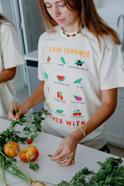 Gather With Texas Summer Tee